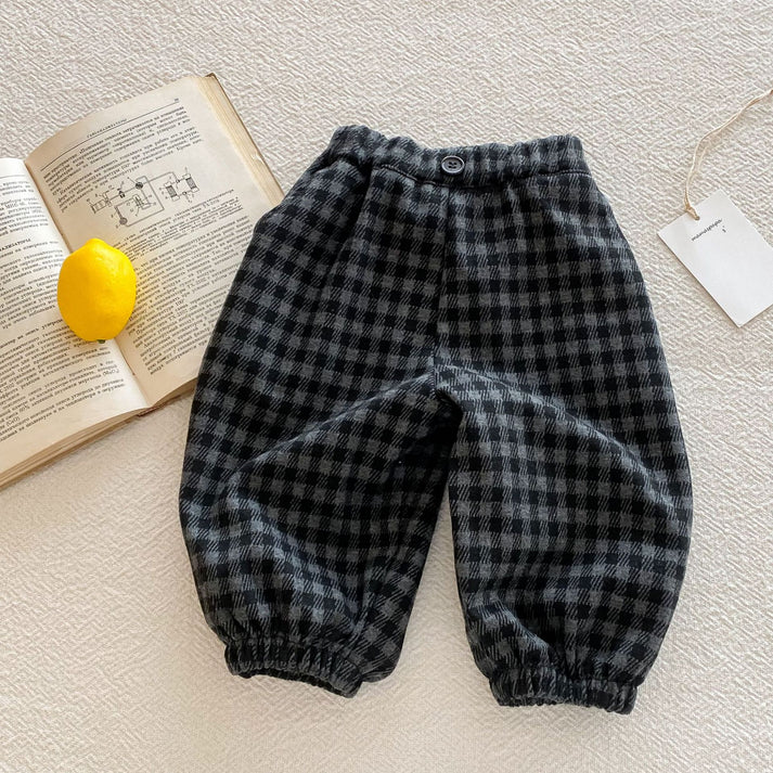 Autumn and Winter Arrival Casual American Style Plaid Pants Wholesale for